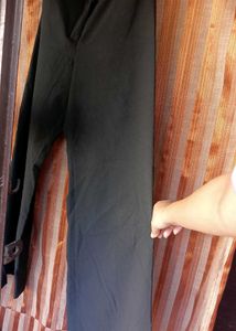 Flared Black Trouser