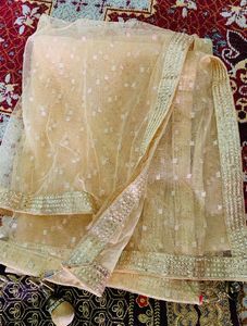 Gown With Dupata