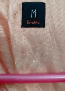 BERSHKA Peach Blazer