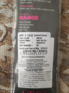 Vega Manicure/ Pedicure Tool (Nail Filer)