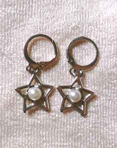 star pearl hoop