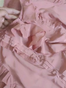 Peach Ruffle Top For Sale🍑