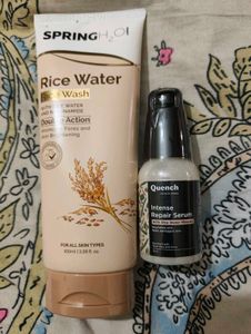 pack of 2, Rice face wash & serum