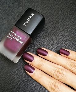 Sugar Nail Lacquer Matte 08 Purple In Paradise