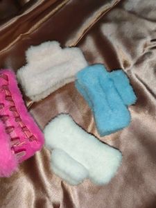 Fluffy Claw Hair Clips - Set of 4