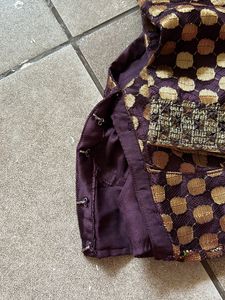 Brand New Net Polka Dots Saree With Blouse