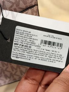 Michael Kors Special Edition Heather Large Logo Ba