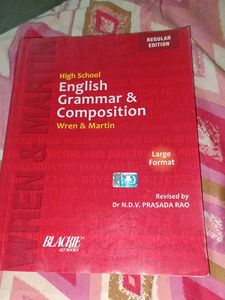English Grammar And Composition
