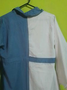 Two-Tone Button Down Shirt