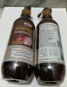 WOW Red Onion Shampoo 250ml Bottle