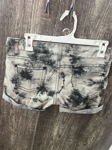 Shaded Denim Shorts Waist 30
