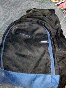 Blue &amp; Black Backpack