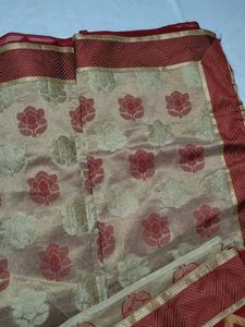 Elegant Floral Saree