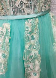 6 Layers Blue Princess Dress/ Ball Gown/ Wedding