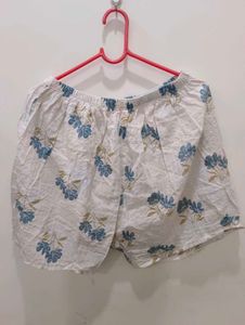 Floral Print Lounge Shorts