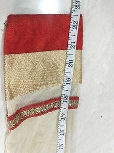 Gold Ane Red Colour Anarkali Top