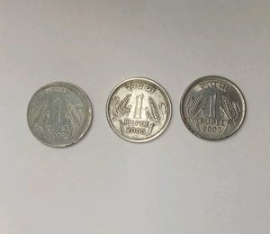 💥🤯₹1 Rupees Error Coins Set Of 3 Sale