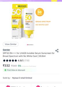 Serum Sunscreen