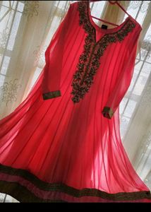 Pink Anarkali