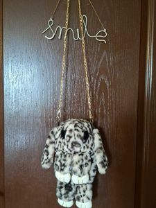 Leopard Print Bunny Bag