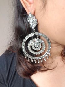 Pack Of 2 Ethnic Earrings