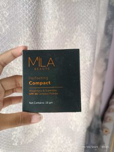 Mila Beaute Compact Powder Sand Beige