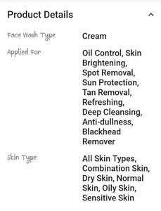 Ponds Face Wash For Women
