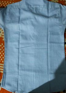 Men Formal Blue Shirt