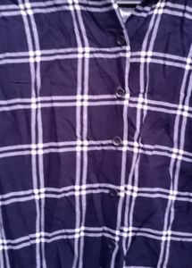 ⛔SALE⛔💥PRICE DROP💥Navy Blue Checked Shirt
