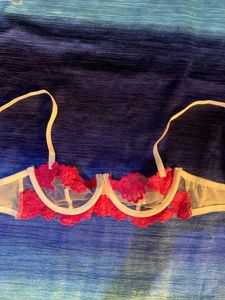 Floral Lace Branded Bralette