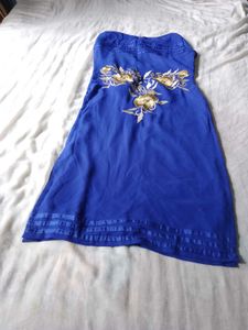 Elegant Blue Ethnic Dress