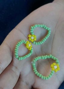 Summer Beaded Rings