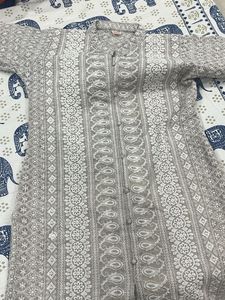 Elegant Embroidered Kurta