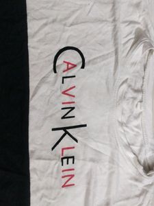 Branded Black And White Top