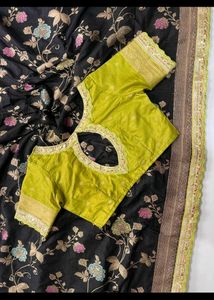 Meenakari silk saree