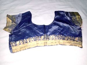 Blue Ethnic Banarasi Saree💙🌺✨