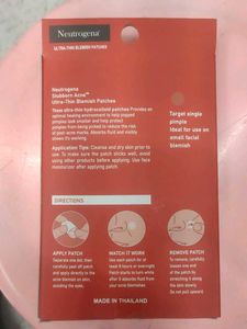 Neutrogena Acne Blemish Patches