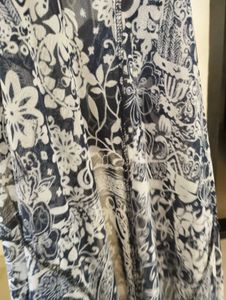 Floral Print Ruffle Blouse