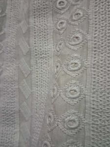 White Thread Work Kurta