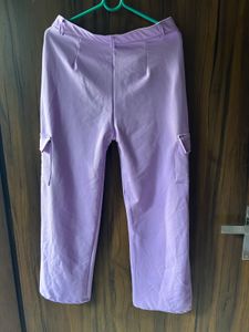 Lilac Cargo Pants