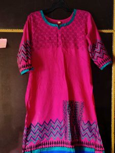A-LINE KURTI - ROSE