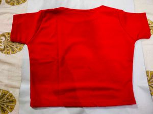 A Bright Red Crop Top (Boxy Fit)