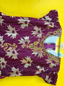 Purple &amp; Gold Dress