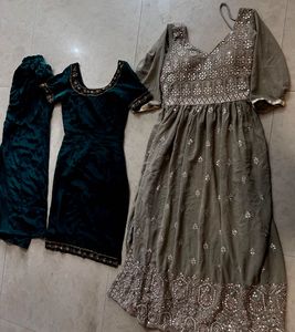 Green Boutique Piece Suit Nd Dress