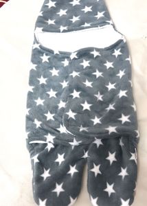Flannel New Born Hooded Supersoft Swaddle
