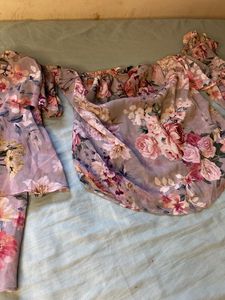 Floral Two-Piece Set