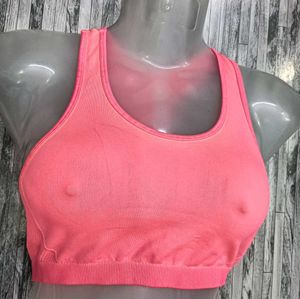 pink 🩷 sports bra🧡
