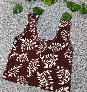 Asthetic Brown Tank Top