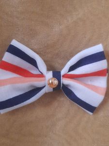 Lining Hair bow Clip