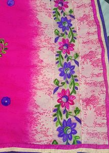 Embroidery Saree